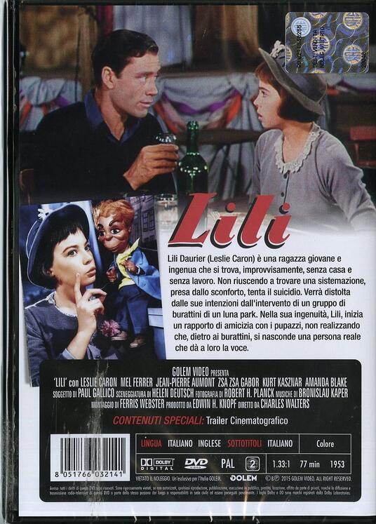 Lili Dvd Film Di Charles Walters Commedia Ibs