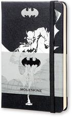 Cartoleria Taccuino Moleskine Batman Limited Edition pocket a pagine bianche. Nero Moleskine