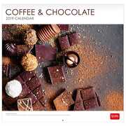 Cartoleria Calendario 2019 Legami 30 x 29 cm. Caffè e cioccolato. Coffee & Chocolate Legami
