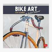 Cartoleria Calendario 2019 Legami Uncoated Paper 30 x 29 cm. Biciclette. Bike Art Legami