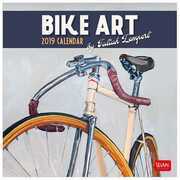 Cartoleria Calendario 2019 Legami Uncoated Paper 18 x 18 cm. Biciclette. Bike Art Legami