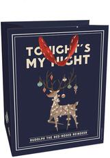 Cartoleria Sacchetto Regalo Legami Christmas, Rudolph - Medium Legami