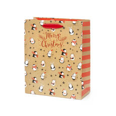 Cartoleria Sacchetto Regalo Legami Christmas, Penguins - Large Legami