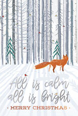 Cartoleria Biglietto auguri Legami Unusual Christmas, Fox Volpe - 11,5x17 cm Legami