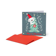 Cartoleria Biglietto auguri Legami Christmas, Koala - 7x7 cm Legami