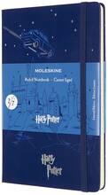 Cartoleria Taccuino Moleskine Harry Potter Limited Edition large a righe Macchina volante. Blu Moleskine