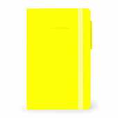 Cartoleria Quaderno My Notebook - Medium Lined Neon Yellow Legami