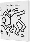 Cartoleria Taccuino Moleskine Keith Haring Limited Edition large a righe. Scatola da collezione Moleskine