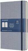 Cartoleria Taccuino Moleskine Moleskine Blend Collection Limited Edition large a righe. Blu Moleskine