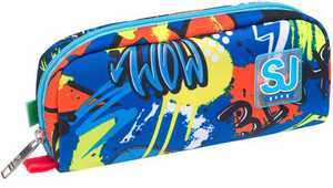 Cartoleria Bustina Sj Gang Trickyled Boy, Red Orange Sj Gang