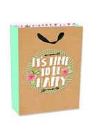 Cartoleria Sacchetto regalo Gift Bag Small. Be Happy Legami