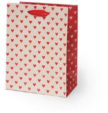 Cartoleria Sacchetto regalo Cuori Legami Gift Bag medium Hearts Legami