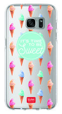 Idee regalo Cover Clear Case per Samsung S7 Legami. Ice Cream Legami