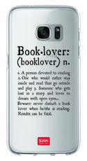 Idee regalo Cover Clear Case per Samsung S7 Legami. Booklover Legami
