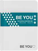 Cartoleria Diario BE YOU Original 2018-2019, 16 mesi, mini. Bianco Auguri Preziosi