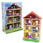 Giocattolo Peppa Pig. Mega Casa Con 3 Personaggi Giochi Preziosi