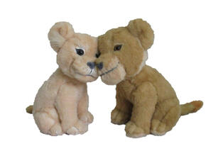 Giocattolo Re Leone - Coppia Peluche Simba E Nala Giochi Preziosi