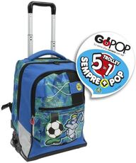 Cartoleria Zaino Trolley Spin GoPOP Sport Auguri Preziosi
