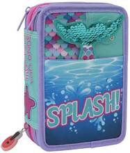 Cartoleria Astuccio accessoriato 3 zip GoPOP Sirena Auguri Preziosi