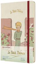 Cartoleria Agenda Moleskine 18 mesi 2020/2021 settimanale Le Petit Prince Large Roses Moleskine