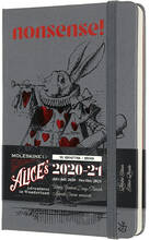 Cartoleria Agenda Moleskine 18 mesi 2020/2021 settimanale Alice in Wonderland Pocket Rabbit Moleskine