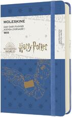 Cartoleria Agenda giornaliera Moleskine Harry Potter 2022, 12 mesi, Pocket - Blu Anversa Moleskine