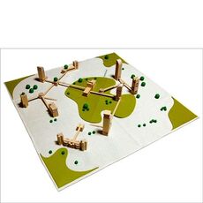 Giocattolo M2 Metroquadro City Set per costruire città Milaniwood