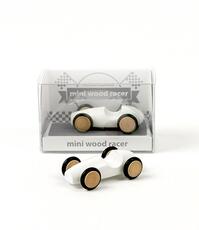 Giocattolo Mini Wood Racer Bianco X 1 Milaniwood