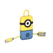 Idee regalo Minions / Cattivissimo Me 3. Minion. Micro USB Cable With 3D Pouch 22 Cm Android Tribe