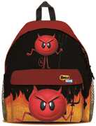 Cartoleria Zaino Mans Emoji Devil. Diavoletto. Con Kit scuola Mans