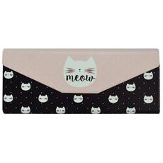 Idee regalo Custodia portaocchiali pieghevole Gatto Legami See You Soon Foldable Glass Case Meow Legami