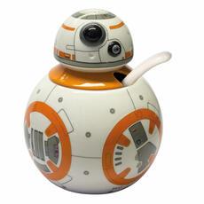 Idee regalo Star Wars. Bb-8. Zuccheriera Con Cucchiaino In Ceramica In Confezione Regalo 10X10X14 Cm Joy Toy