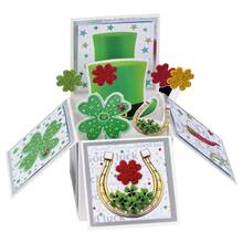 Cartoleria Biglietto auguri Happy Box Fortuna. Good Luck! Panini