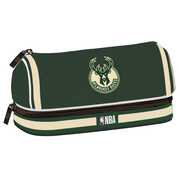 Cartoleria Astuccio Accessory Case NBA Millwaukee Bucks. Verde Panini