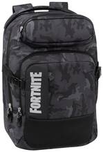 Cartoleria Zaino organizzato Fortnite Black Camo Nero Panini