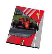 Cartoleria Cartelletta 3 lembi con elastico Ferrari Kids Panini