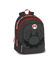Cartoleria Zaino scuola organizzato Super Mario Nero Panini