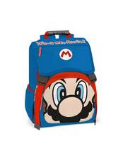 Cartoleria Zaino estensibile Super Mario Blu Panini