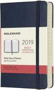 Cartoleria Agenda giornaliera 2019, 12 mesi, Moleskine pocket copertina rigida. Blu Moleskine
