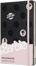 Cartoleria Taccuino Moleskine Barbie Limited Edition large a righe. Dots Moleskine