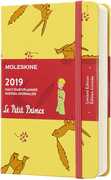 Cartoleria Agenda giornaliera 2019, 12 mesi, Moleskine pocket. Limited Edition Piccolo Principe. Giallo Moleskine