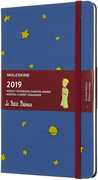 Cartoleria Weekly Notebook. Agenda-taccuino settimanale 2019, 12 mesi, Moleskine large. Limited Edition Piccolo Principe. Blu Moleskine