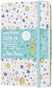 Cartoleria Weekly Notebook. Agenda-taccuino settimanale 2018-2019, 18 mesi, Moleskine pocket. Limited Edition Piccolo Principe. Blue Moleskine