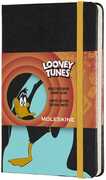Cartoleria Taccuino Moleskine Looney Tunes Limited Edition pocket a righe. Daffy Duck. Nero Moleskine