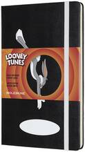Cartoleria Taccuino Moleskine Looney Tunes Limited Edition large a righe. Bugs Bunny. Nero Moleskine