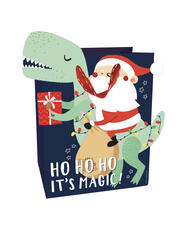 Cartoleria Sacchetto Regalo Legami Christmas, Sanrasaurus - Medium Legami