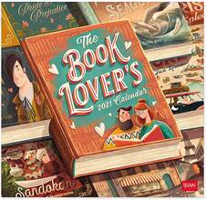 Cartoleria Calendario Legami 2021 Uncoated Paper Book Lovers - 30x29 Legami