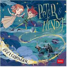 Cartoleria Calendario Legami 2021 Uncoated Paper Peter&Wendy - 18x18 Legami