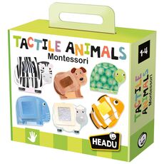 Giocattolo Tactile Animals Montessori Headu