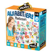 Giocattolo Alfabetiere Montessori 3D Headu